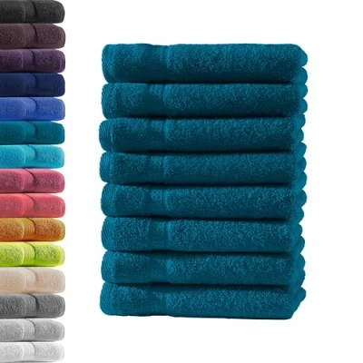 Afbeelding van Gastendoekje, terra, 100% katoenen badstof, Oeko Tex® standaard 100, premium kwaliteit, 500 g/m², 8 stuks