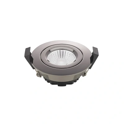 Afbeelding van Sigor LED plafondinbouwspot Diled, Ø 8,5cm, 6 W, Dime, chroom
