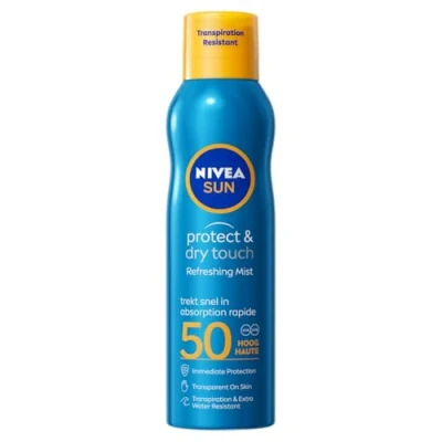 Afbeelding van Nivea Sun Protect &amp; Dry Touch Refreshing Spray SPF50