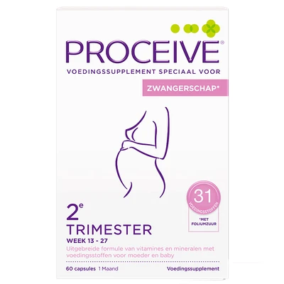 Afbeelding van Proceive Zwangerschap* 2e trimester 60 capsules