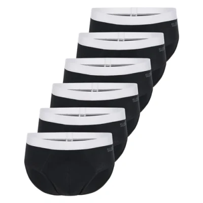Afbeelding van Sloggi GO ABC 2 0 6P Slip, Heren, Maat: XL, Black