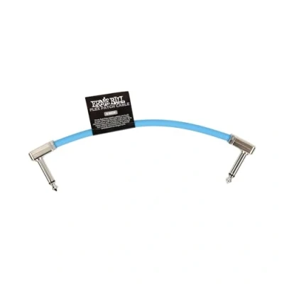 Afbeelding van Ernie Ball Flex Patchkabel 6&quot; Blauw Enkel