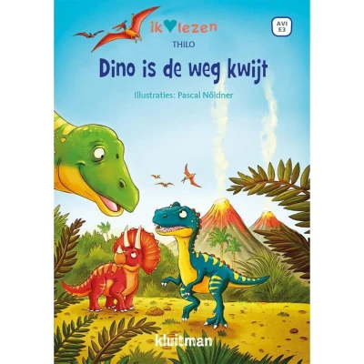 Afbeelding van Uitgeverij kluitman dino is de weg kwijt avi e3