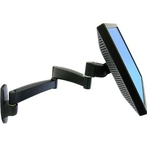 Afbeelding van Ergotron Wall Mount Arm 200 Series Monitor wandbeugel 1 voudig 25,4 cm (10) 68,6 (27) Zwart Kantelbaar, Zwenkbaar, Roteerbaar