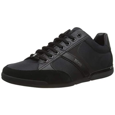 Afbeelding van Hugo Boss Saturn_Lowp_mx Sneakers voor heren, 001, zwart., 41 EU