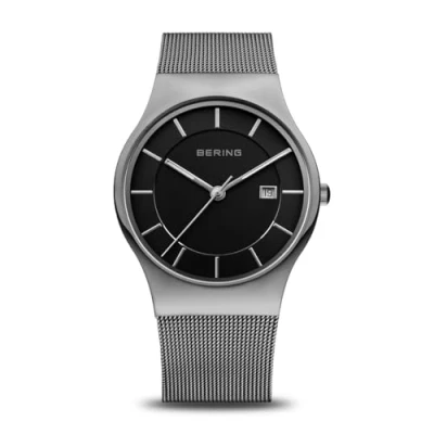 Afbeelding van BERING 11938 007 Horloge Staal Grijs 38 mm