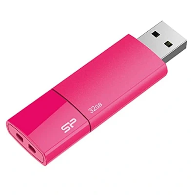 Afbeelding van Silicon Power SP032GBUF2U05V1H 32GB geheugenstick USB 2.0 roze