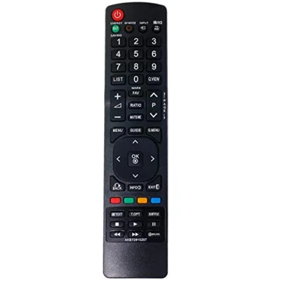 Afbeelding van allimity AKB72915207 Vervangende afstandsbediening geschikt voor LG TV 37LD420 37LD450 42LD420 42LD450 42LD460 37LD465 47LD450 50PJ250 42SL9000 32LD350C 42LD42000 C 32LH 202C 32LH250C