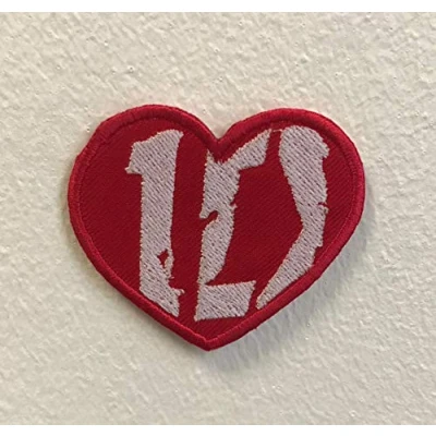 Afbeelding van One Direction 1D Art Badge Ijzer op Naai Geborduurde Patch