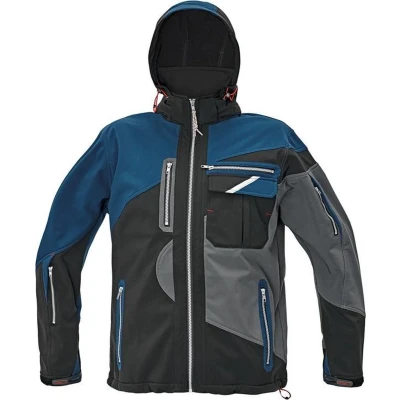 Afbeelding van Assent softshell jack Symmons zwart XXXL
