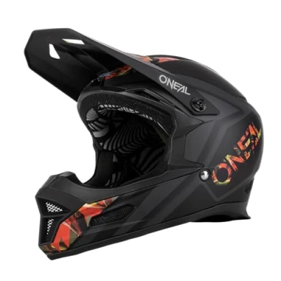 Afbeelding van O&#039;NEAL Mountainbike Helm MTB Downhill Volgens de veiligheidsnorm EN1078, ventilatieopeningen voor luchtstroom en koeling, ABS buitenmantel FURY HELMET MAHALO Volwassen Multi Maat S