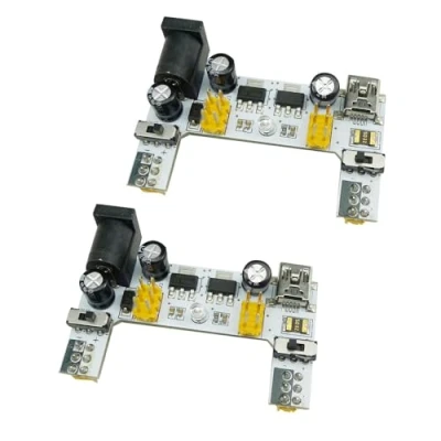 Afbeelding van Aihasd 2 kanaals 5V/3.3V Breadboard Dedicated Power Supply Module voor Arduino