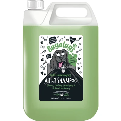 Afbeelding van Bugalugs All in 1 (Wild Lemongrass) Dog Shampoo 5 Litre