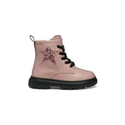 Afbeelding van Geox Babyschoenen voor kinderen, Maat: 26, Old rose Leer en textiel
