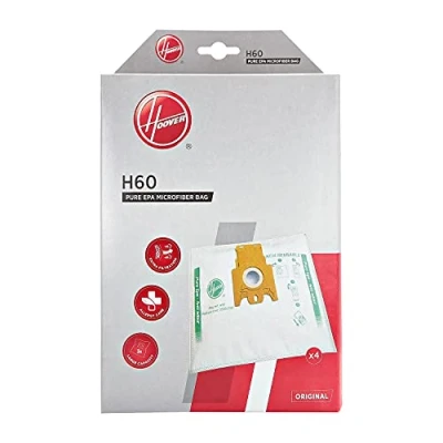 Afbeelding van Candy/Hoover 35600392 stofzuigerzak stofzuiger H60 purehepa mikro filter 4 stuks