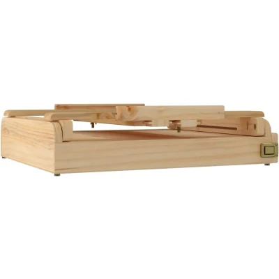Afbeelding van Tafelezel Met Lade 41,5X37X12 Cm Massief Grenenhout