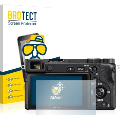 Afbeelding van BROTECT Screenprotector voor Sony Alpha 6300 Folie Beschermfolie matte (2 Stuks)