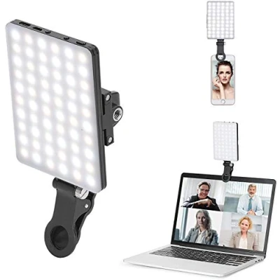 Afbeelding van Newmowa LED 60 professionele videolamp, 3200 5600K 3 lichtmodi en helderheid 10 niveaus dimbare CRI95 + ultradunne paneelverlichting voor telefoon, iPhone, Android, iPad, laptop