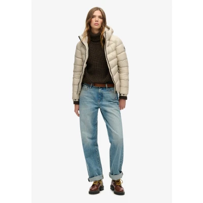 Afbeelding van Superdry Fuji Gevoerde Jas Beige 2XS Vrouw