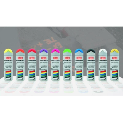 Afbeelding van Spuitbus voor tijdelijke markering Marker Paint 650 ml bruto CRC