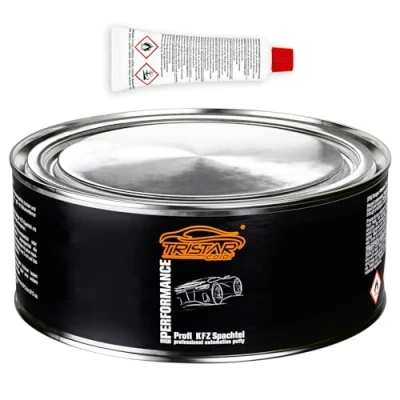 Afbeelding van 1 KG Automotive Vulmiddel Polyester Fijnplamuur &amp; Verharder 2K