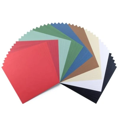 Afbeelding van Florence Linnenkarton 250g 30,5x30,5cm Kerst 45x
