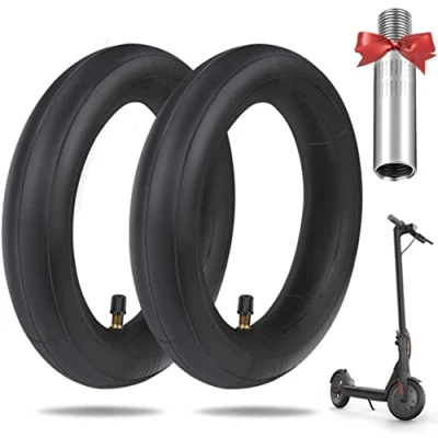 Afbeelding van 2 stuks Xiaomi M365/Pro/Pro2/1S/scooter 3/Essential 8,5 inch dikkere binnenband 8 1/2 met ventielverlenging elektrische step vervanging voor wiel