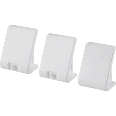 Afbeelding van 2377688 LED nachtlamp met schemerschakelaar, Set van 3 stuks Warmwit Wit