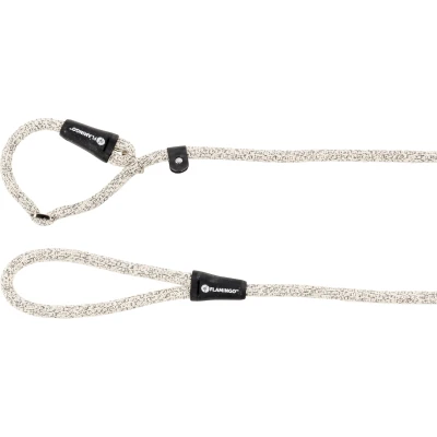 Afbeelding van Flamingo Lago anti treklijn, wit/zwart, 170 cm, 12 mm, maximaal glijdend met traploos verstelbare veiligheidsstop