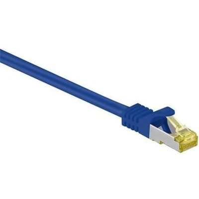 Afbeelding van Cat 7 S/FTP Netwerkkabel Patchkabel Afgeschermd 10 Gbps meter Blauw Allteq