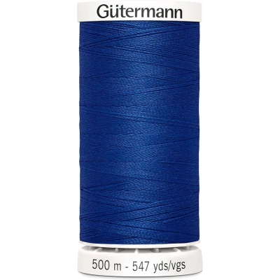 Afbeelding van Gütermann Naaigaren Blauw Nr 214 500 meter
