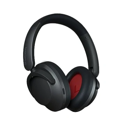 Afbeelding van 1MORE SonoFlow hoofdtelefoon met ruisonderdrukking, actieve Bluetooth 70 uur afspelen, LDAC Hi Res draadloze audio, duidelijke oproepen, EQ voorinstelling.
