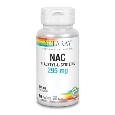 Afbeelding van Solaray NAC 295 mg 60 VegCaps