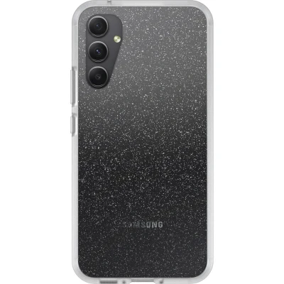 Afbeelding van Otterbox React Samsung Galaxy A34 Back Cover Transparant/Zwart