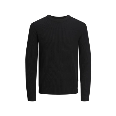 Afbeelding van Jack &amp; Jones Premium Jjeperfect CREW NECK Trui, Heren, Maat: Small, Black