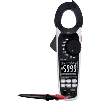 Afbeelding van VOLTCRAFT VC 532 Stroomtang Digitaal CAT III 600 V Weergave (counts): 6000