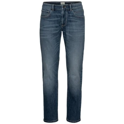 Afbeelding van camel active Relaxed fit Woodstock stretch jeansbroek, ocean blue, 33W / 30L