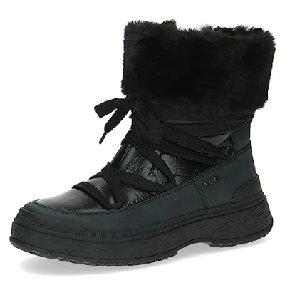 Afbeelding van CAPRICE Dames 9 26214 41 halflange laarzen, Black Com., 40.5 EU
