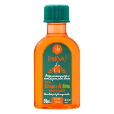 Afbeelding van Capillary oil carrot and olive Lola Cosmetics 50ml Óleo Capilar Pinga Cenoura e Oliva
