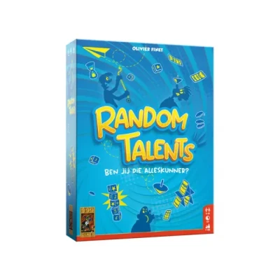 Afbeelding van 999 Games Random Talents Partyspel Hilarische opdrachten Gezelschapsspel Actiespel Nederlandstalig 2 tot 18 spelers Kerstcadeau