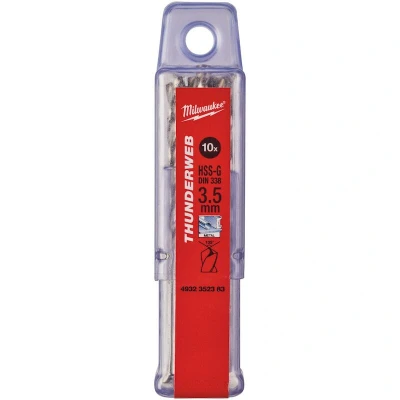 Afbeelding van Metaalboor Hss G Thunderweb 3,5 X 70 Mm (10 Stuks)