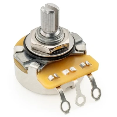 Afbeelding van CTS 450 serie B250K Split Shaft Pot Lineaire Potmeter voor Elektrische Gitaar of Bas, 10% Tolerantie