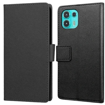 Afbeelding van Just in Case PU leer Book Zwart Motorola Edge 20 Lite