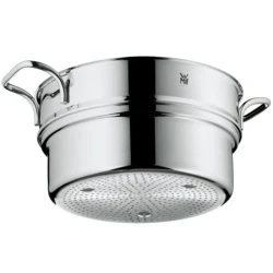 Afbeelding van WMF Stoomperinzet 24 cm, groente /aardappeldemper, Cromargan roestvrij staal, gepolijst, vaatwasmachinebestendig