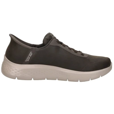 Afbeelding van Skechers Handsfree instappers voor heren: Go Walk Flex Smooth Motion Sneaker, Bruin, 15