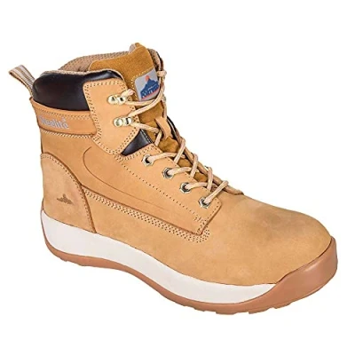 Afbeelding van Portwest FW32 Steelite Constructo Nubuckleren Schoen, S3 HRO, Honing, Grootte 45