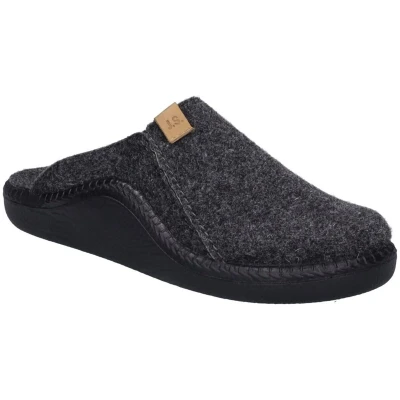 Afbeelding van Josef Seibel Monaco H Pantoffels, Heren, Maat: 40, Anthrazit Textiel