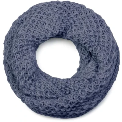 Afbeelding van styleBREAKER Uniseks gebreide lus sjaal grof gebreid, Uni buis sjaal, winter 01018157, Kleur:Zwart