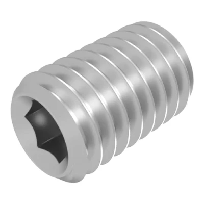 Afbeelding van SECCARO stelschroef met conische punt M6 x 10 mm, RVS V2A VA A2, DIN 913 / ISO 4026, binnenzeskant, 20 stuks