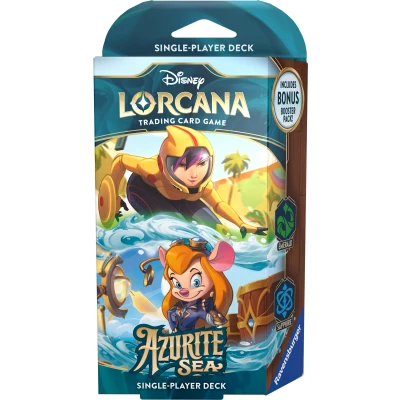 Afbeelding van Disney Lorcana Azurite Sea Starter Deck: Go Tomago &amp; Gadget Hackwrench (inclusief booster)
